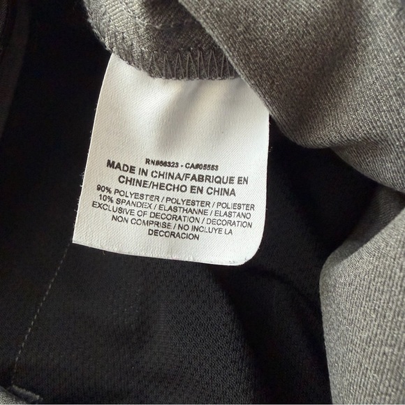 Nike Men's Golf Pants Dri-Fit Size 32x34 Modern Fit Adjustable Ankle Cuffs Gray - Picture 10 of 10